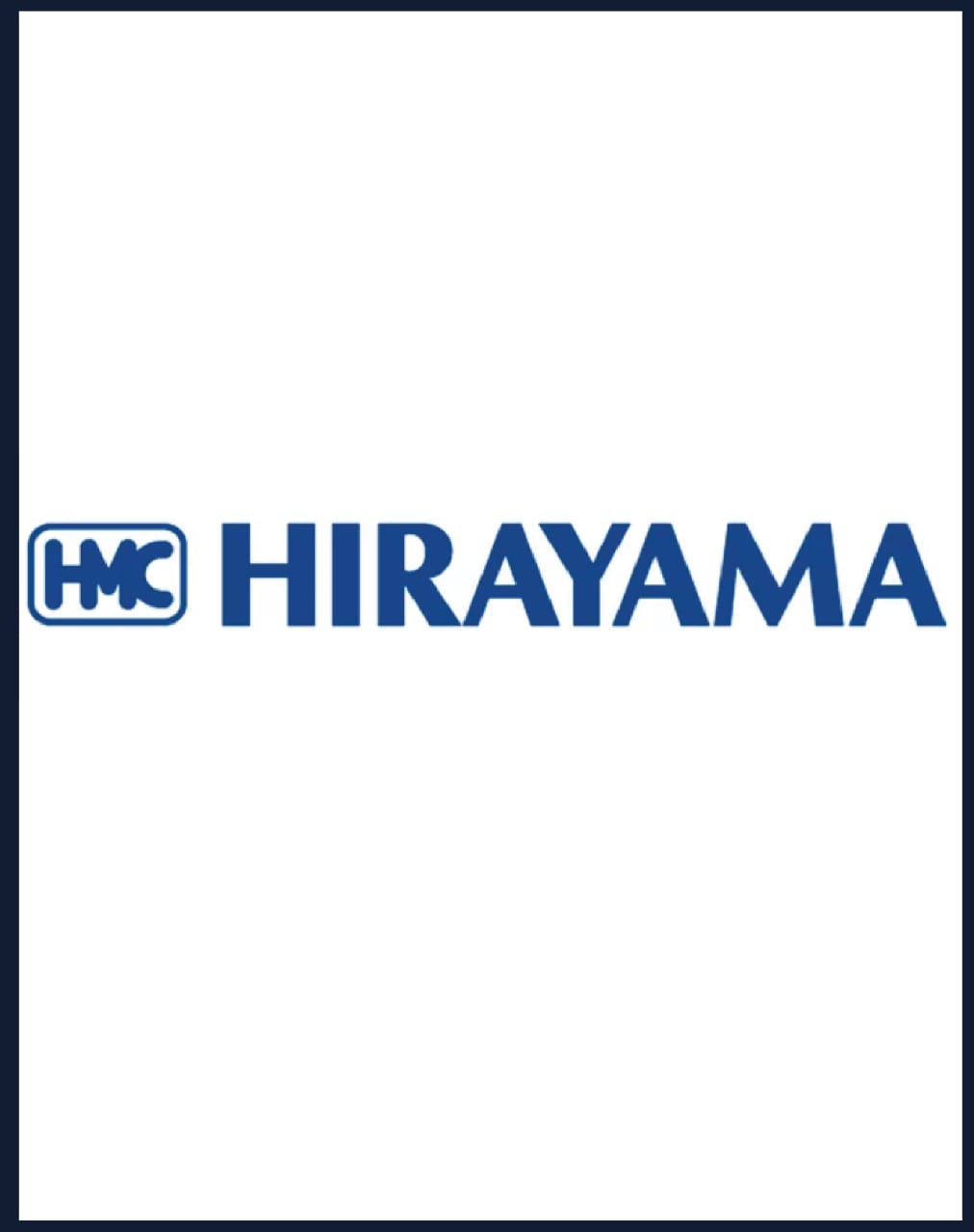 Hirayama logo for HAST chamber manufacturer